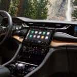 dashboard and center console of the 2024 Jeep Grand Cherokee L