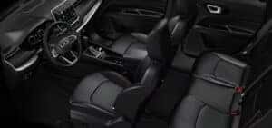 2024 jeep compass interior seats and dashboard