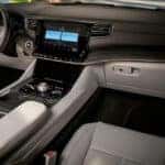 interior dashboard and seating of the 2024 Wagoneer