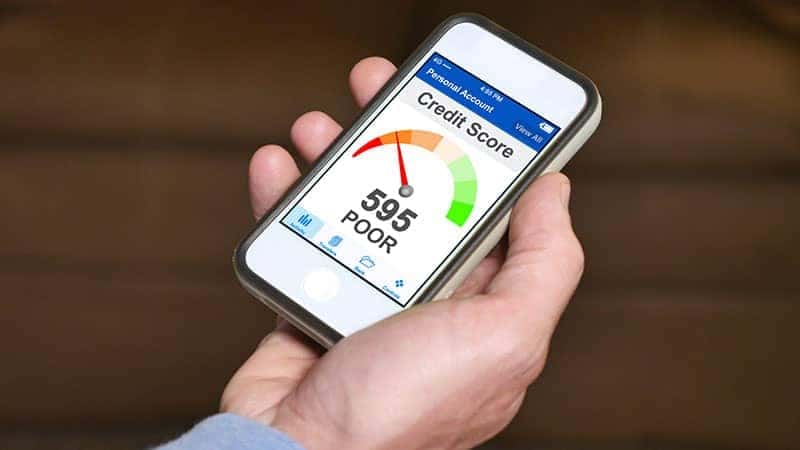 Bad Credit on Smartphone App