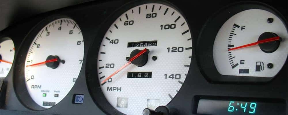 how to turn back the mileage on a car's odometer