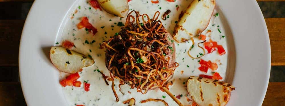 Homemade cuisine at Red Onion Cafe