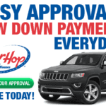 CarHop low down payments graphic