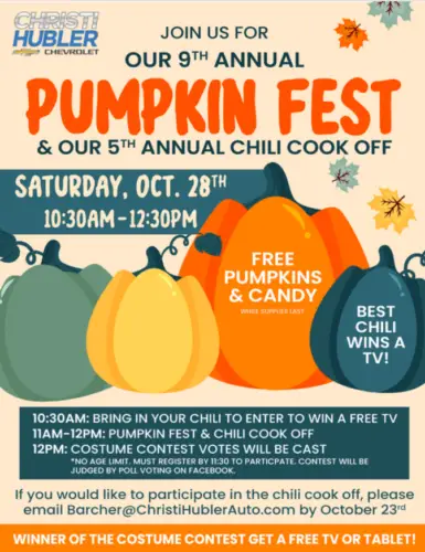 Christi Hubler Chevrolet Pumpkinfest | Christi Hubler Chevrolet