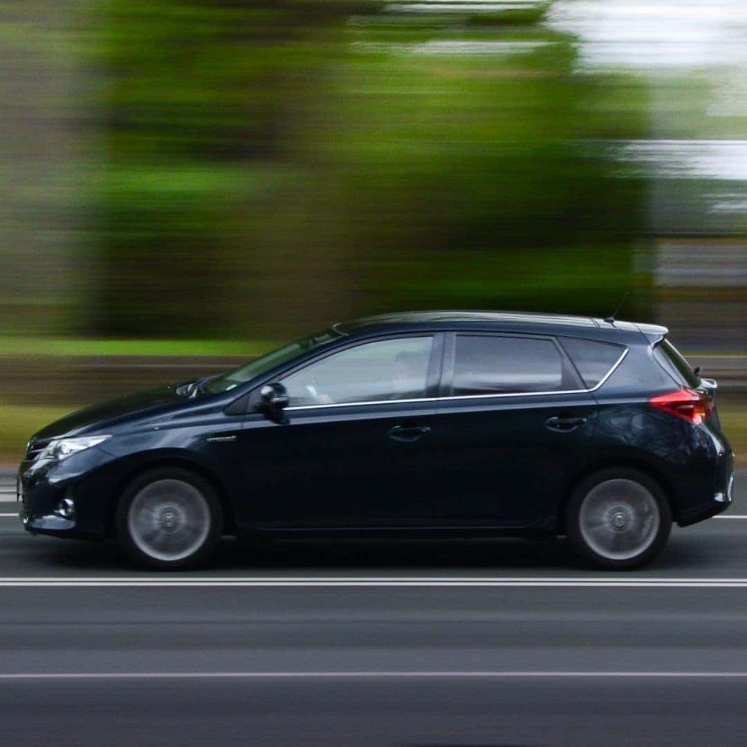 vehicle accelerating