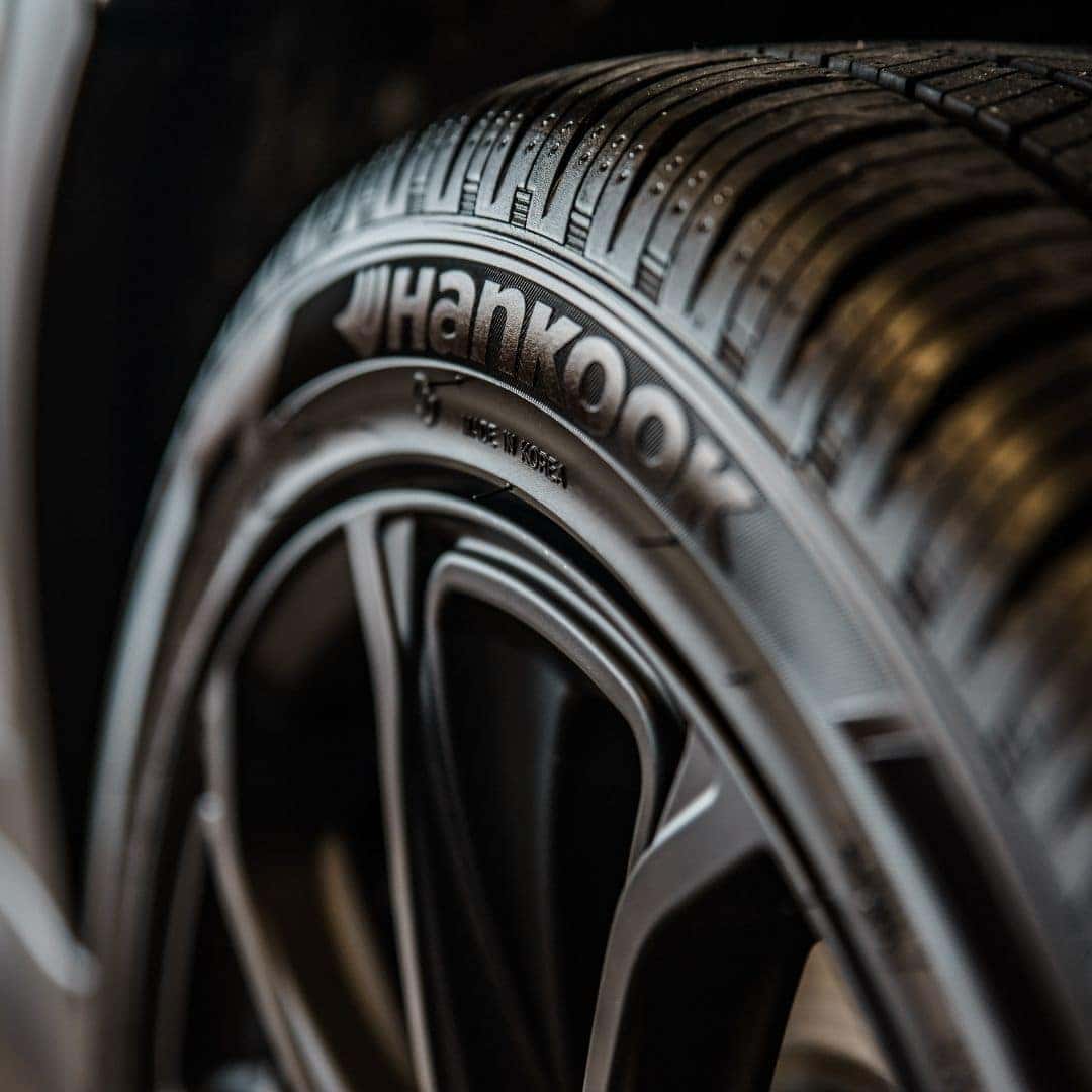 inflated tires