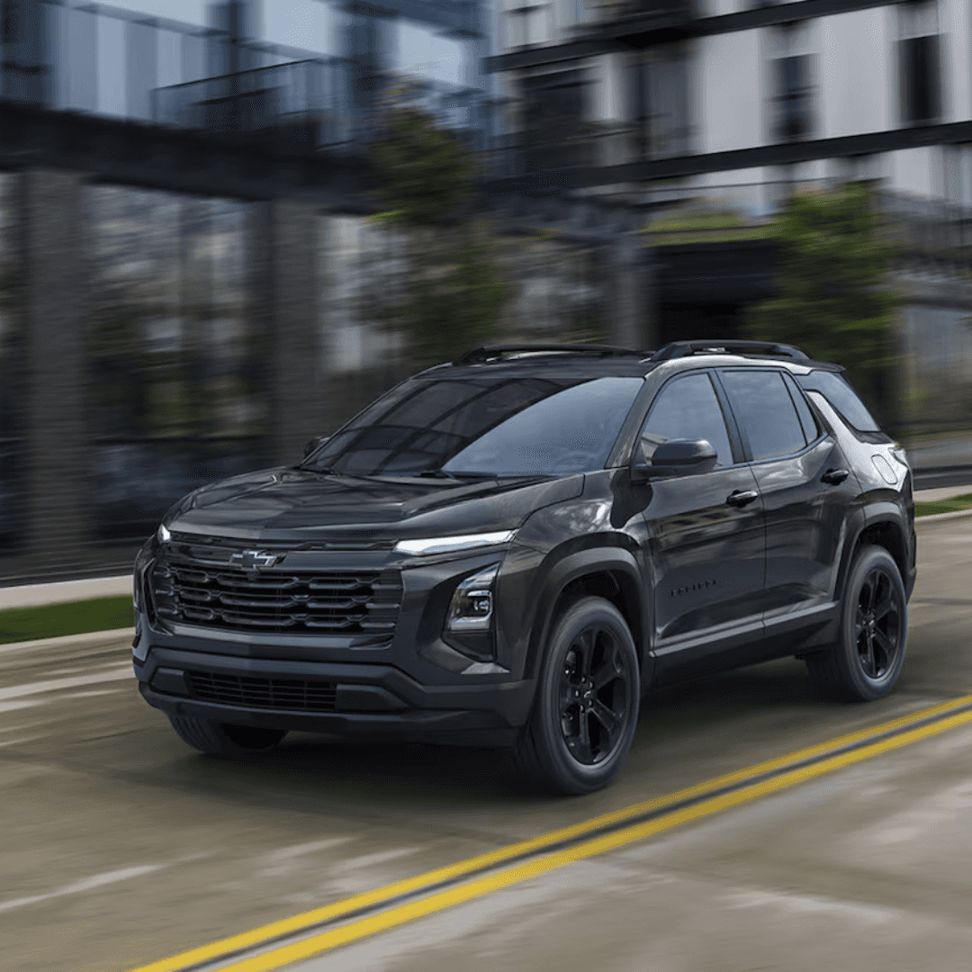 Sleek black Equinox