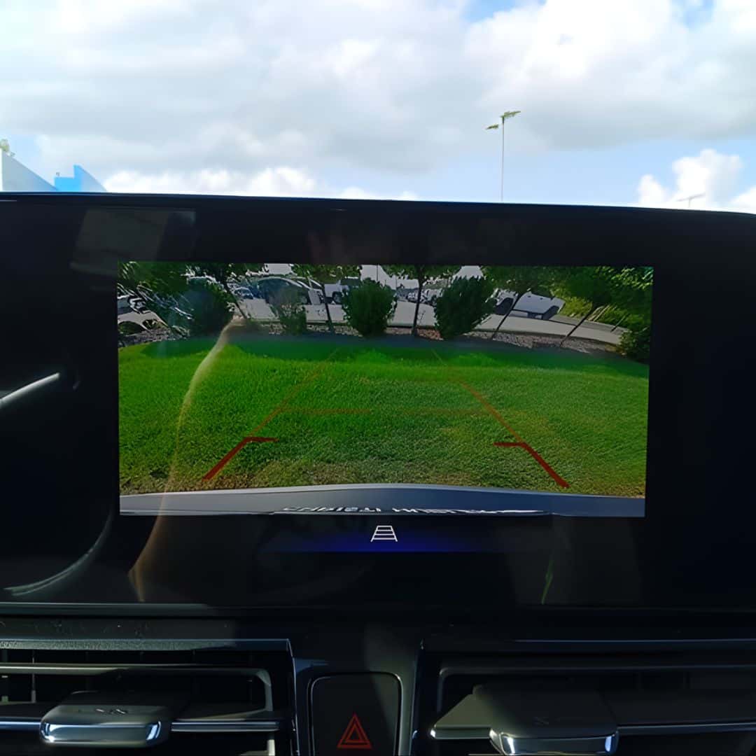 screen in a Chevy