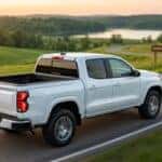 2026 Chevy Colorado on a road