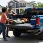people with their chevy truck