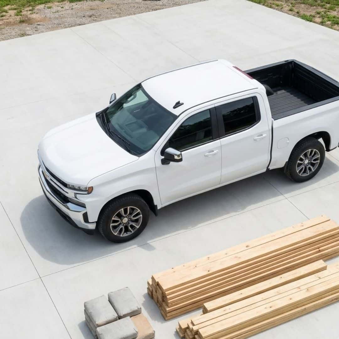 Silverado 1500 at a jobsite