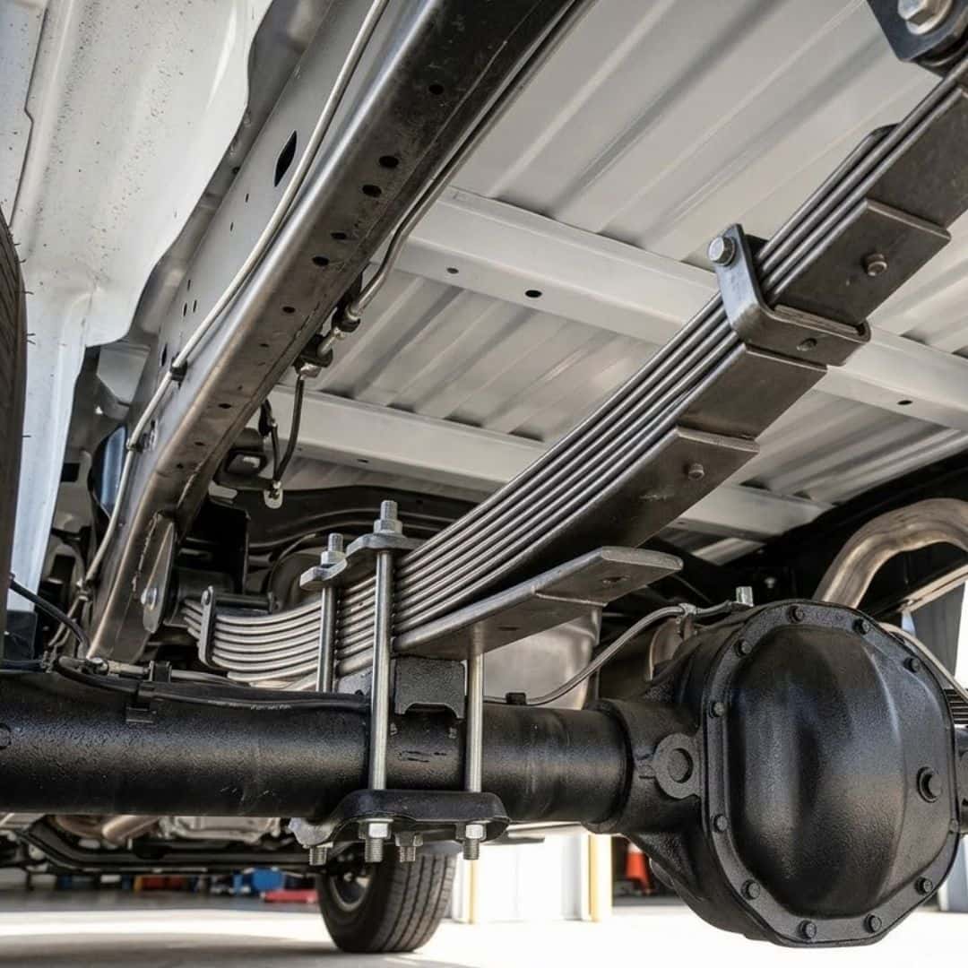 leafsprings of a Silverado 1500