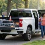 Silverado 1500 at a park
