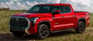 2025 Red Toyota Tundra
