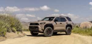 2025 Toyota 4Runner on a dirt road