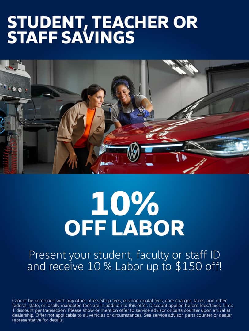 volkswagen gastonia north carolina service and parts special