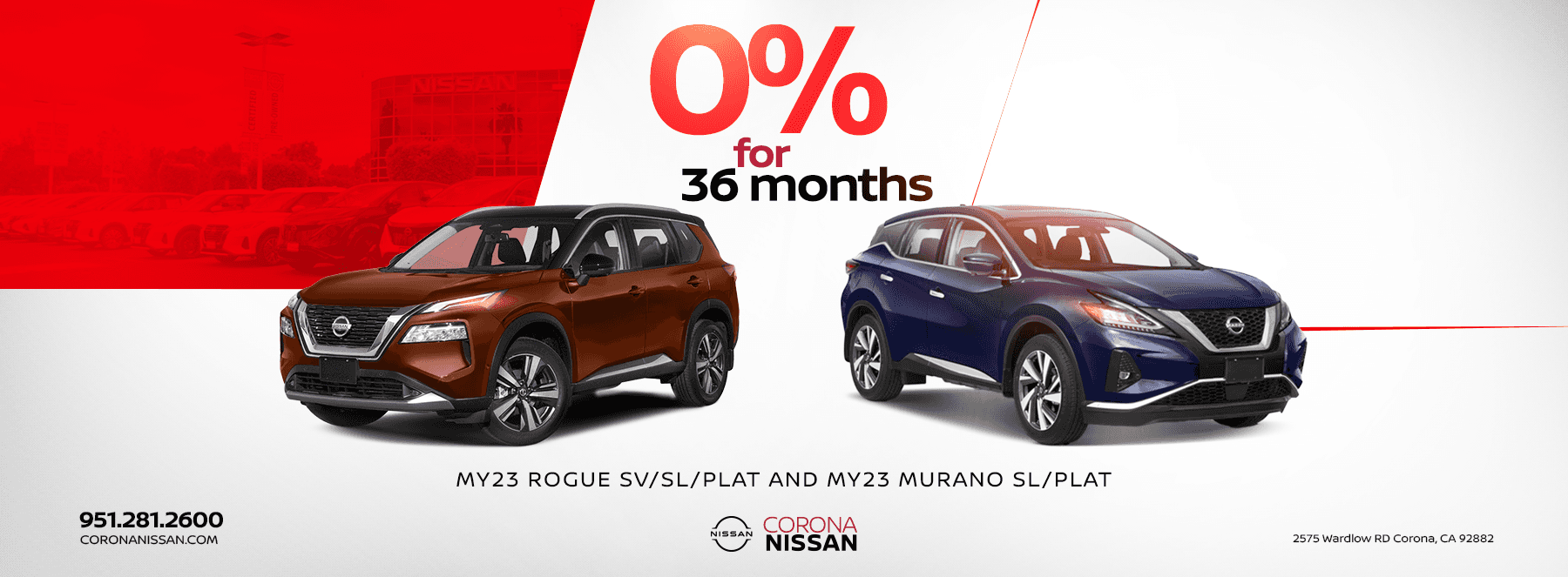 CORONA NISSAN OFFERS JUNE 6