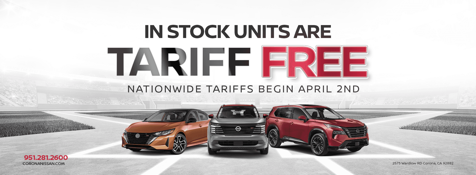 CORONA-NISSAN-TARIFF-FREE-