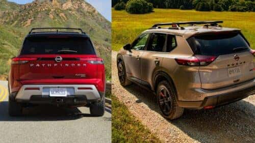 Nissan Pathfinder vs Nissan Rogue