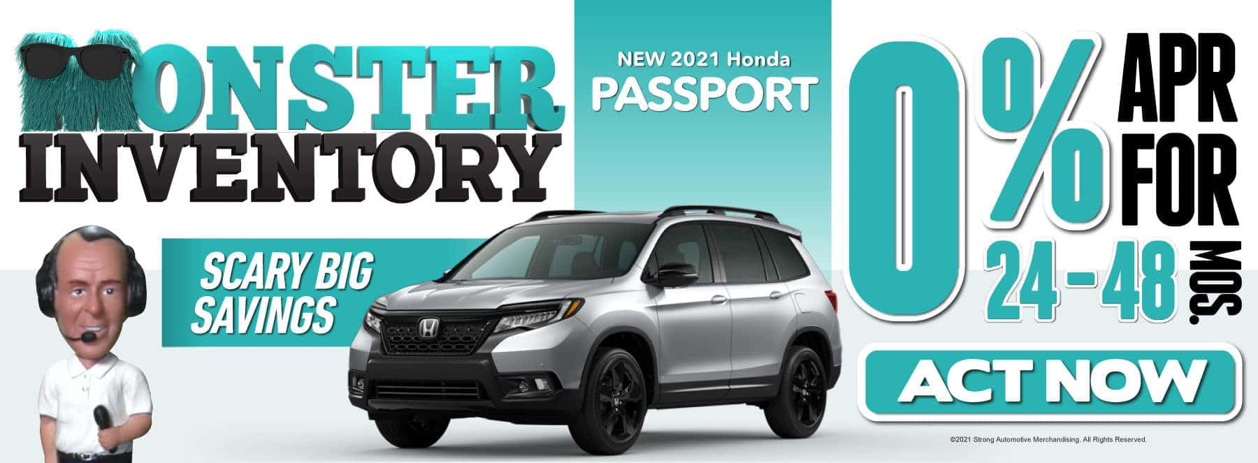 New 2021 Honda Passport - 0% APR for 24-48 Months — ACT NOW