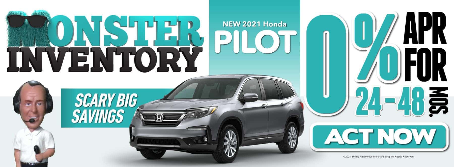 New 2021 Honda Pilot - 0% APR for 24-48 Months — ACT NOW