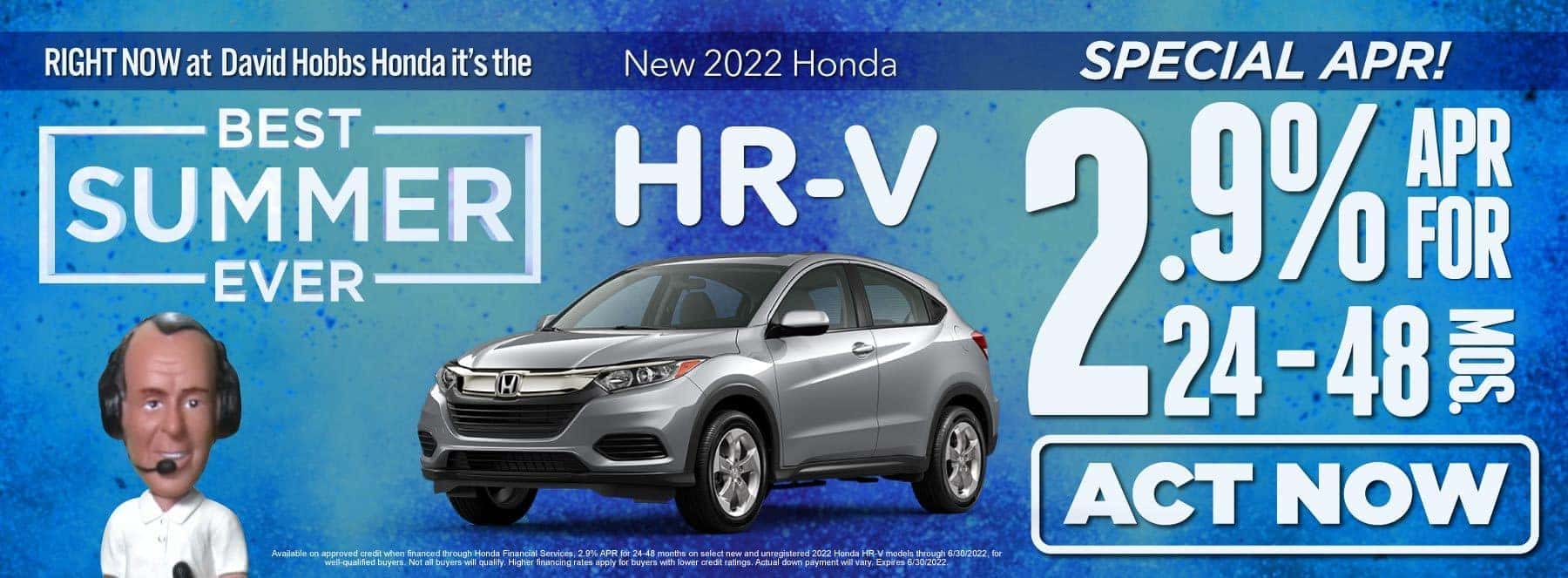 2022 Honda HR-V | 2.9% APR for 24-48 mos | Act Now