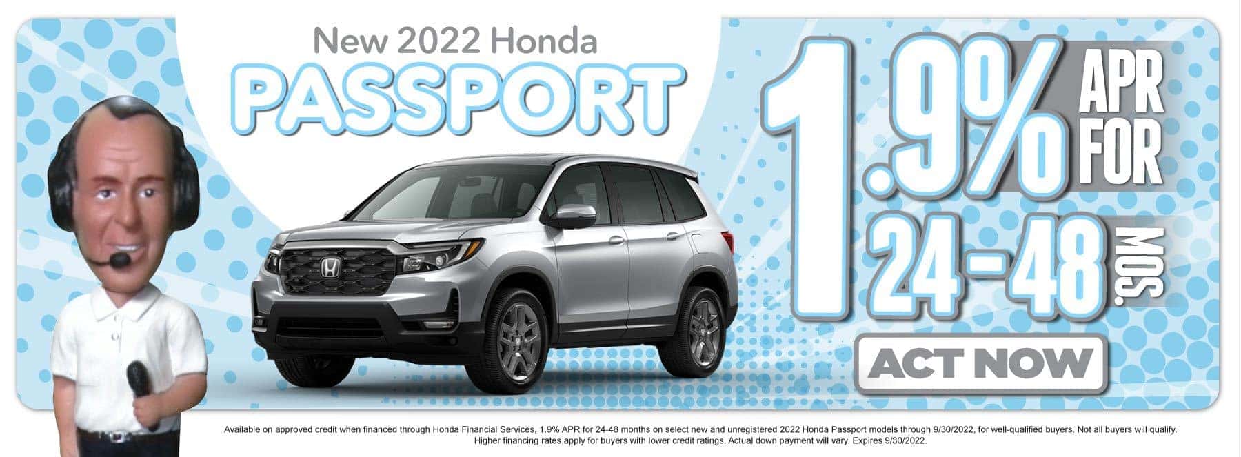 New 2023 Honda Passport - 1.9% APR For 24-48 Months — ACT NOW