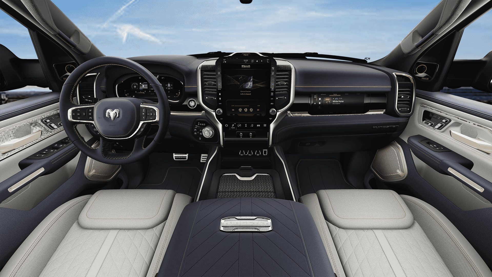 2025 Ram 1500 Tungsten luxury interior with the Low Payment Kings