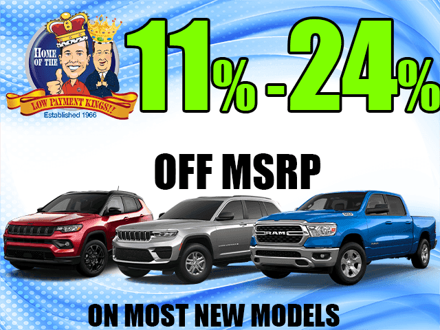 11%-24% Off MSRP