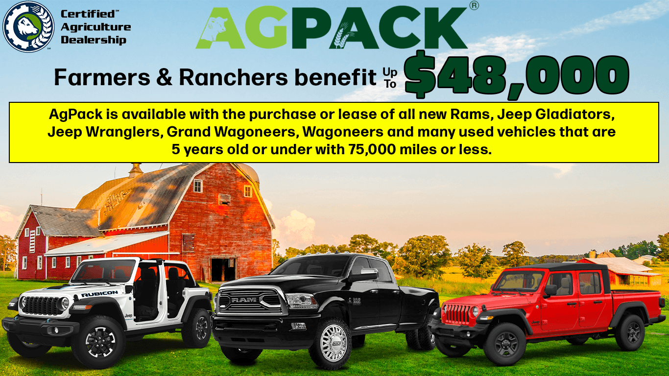 AgPack: Farmers & Ranchers benefit up to $48,000