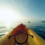 Kayak on the lake