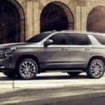A silver 2021 Chevrolet Tahoe - El Dorado Chevrolet in McKinney, Texas