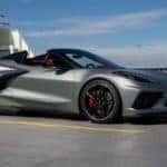 A silver 2022 Chevrolet Corvette Stingray Convertible 3LT Z51 | El Dorado Chevrolet in McKinney, Texas