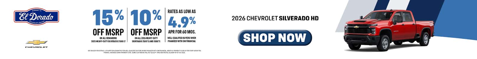 El-Dorado-Chevrolet—May-26—Offers—Silverado-HD—1600X200