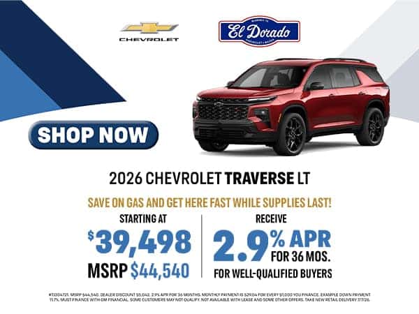 2026 Chevrolet Traverse LT