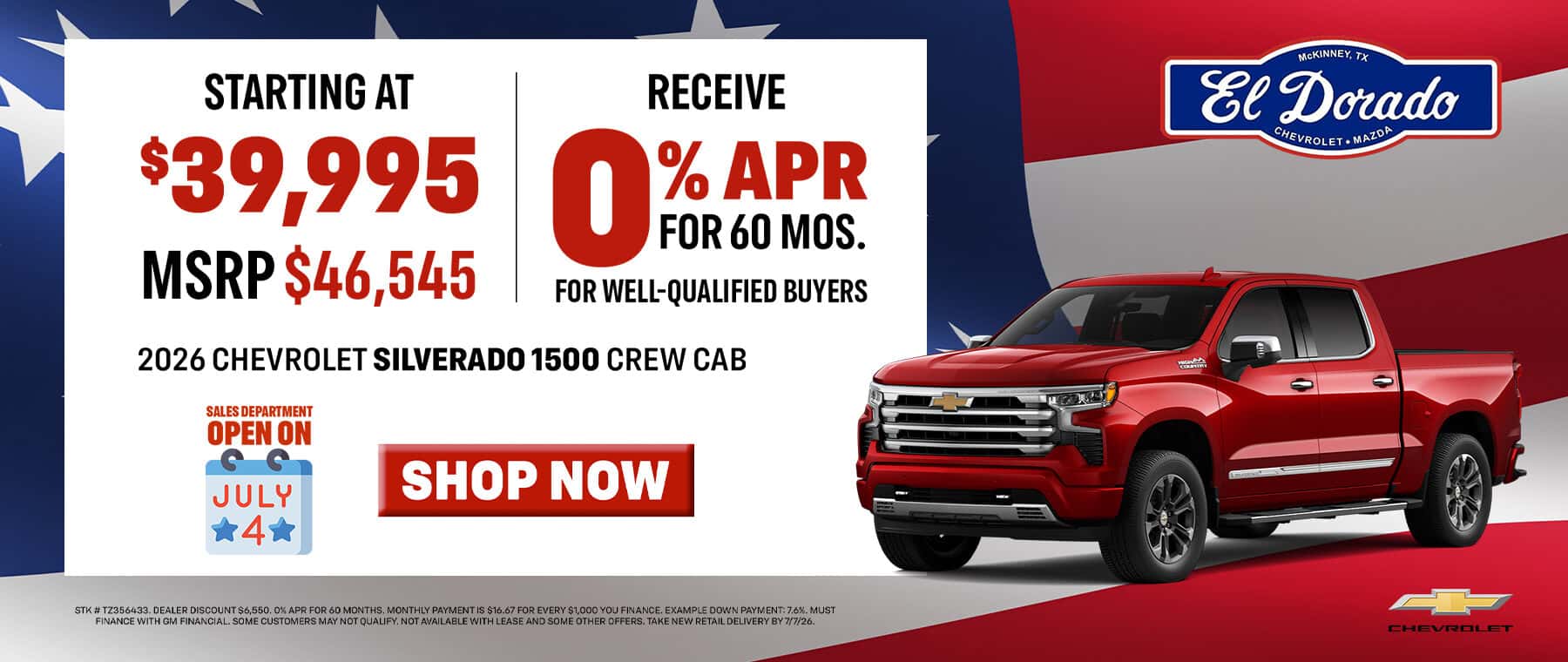 El-Dorado-Chevrolet—July-26—Offers—Silverado-1500-Crew-Cab—1800×760