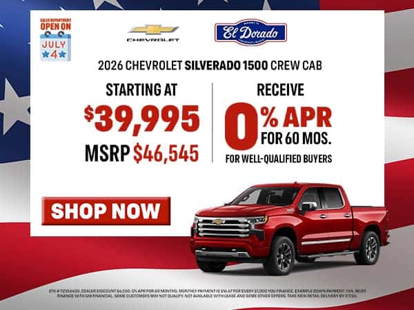 2026 Chevrolet Silverado Crew Cab