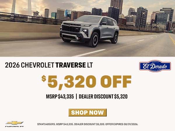 2026 Chevrolet Traverse LT