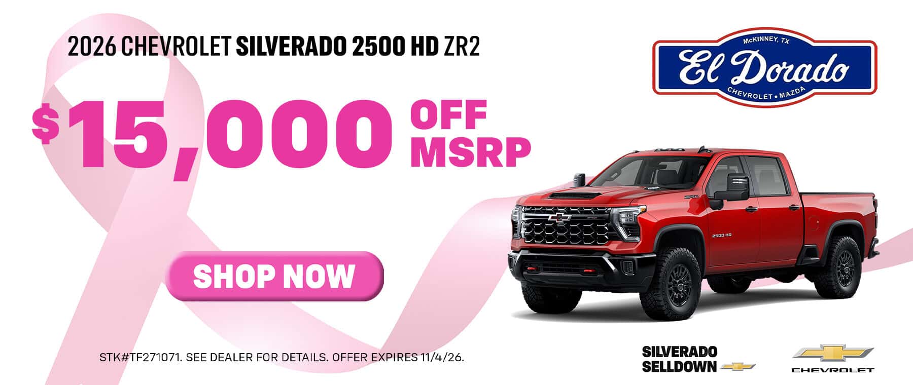 El-Dorado-Chevrolet—Oct-26—Offers—Silverado-2500-ZR2—1800×760