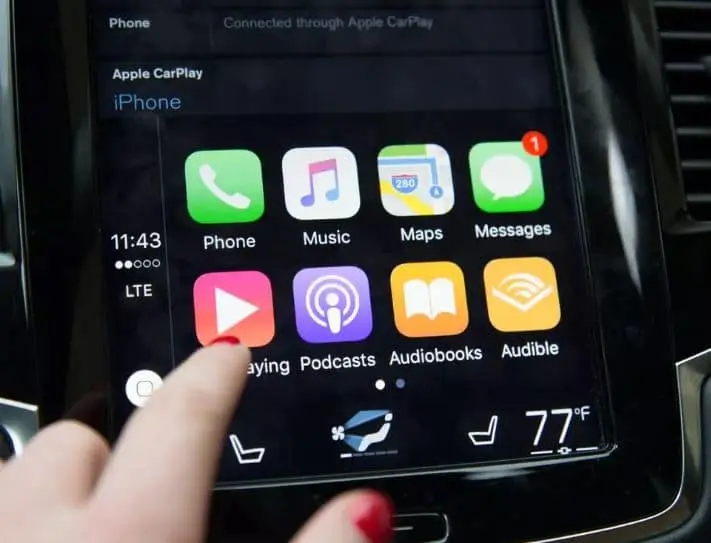 Carplay toyota touch