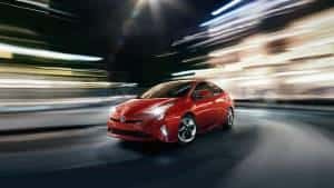 2017 Toyota Prius Red