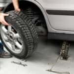 Changing a tire