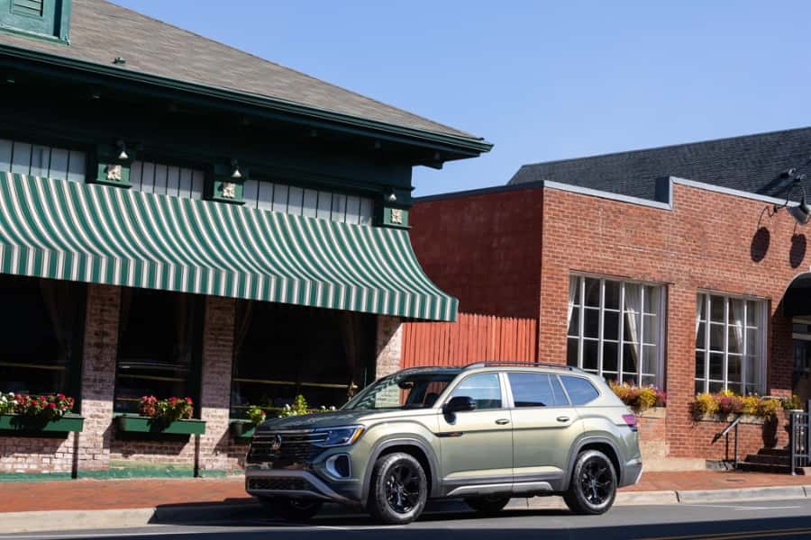 New Volkswagen Atlas outside