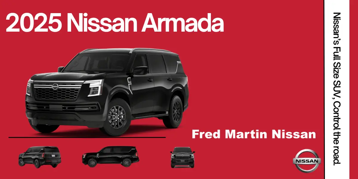 2025 Nissan Armada Full Size SUV Fred Martin Nissan