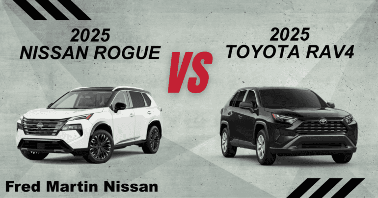 2025 Nissan Rogue vs. 2025 Toyota RAV4: Which SUV is Best for You ...