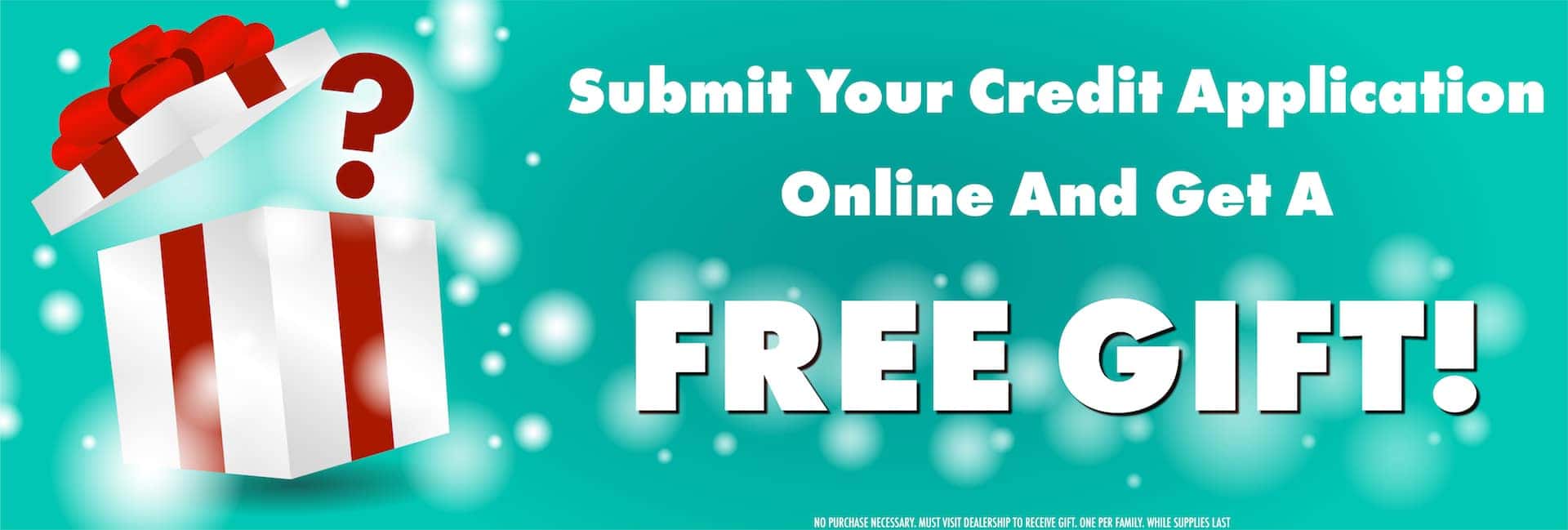 Free Gift Banner