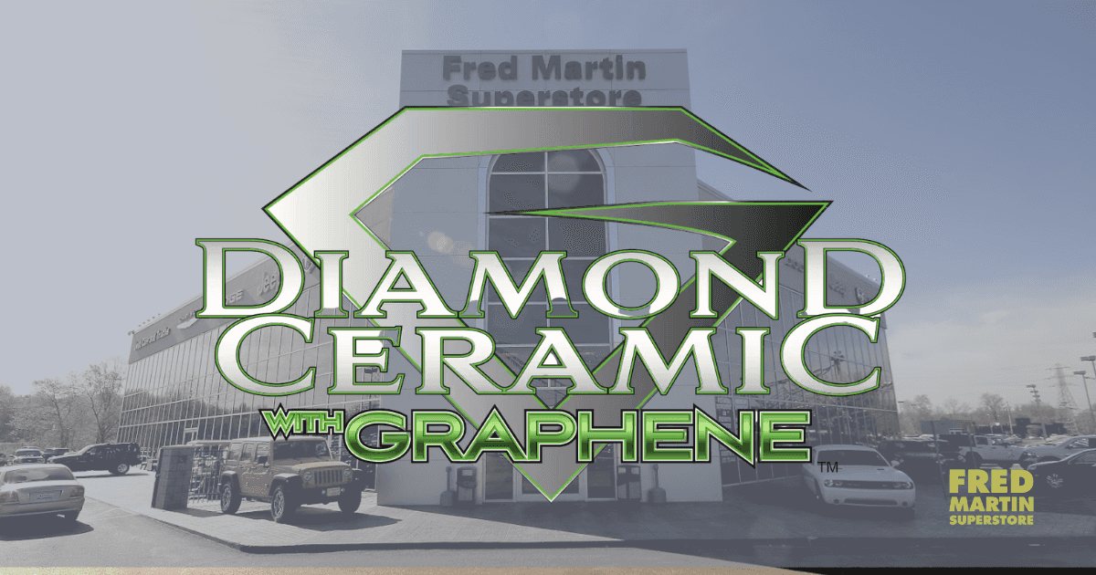 Diamond Ceramic with Graphene coating at Fred Martin Superstore Akron OH