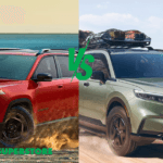 2026 Jeep Cherokee next to 2026 Honda CR-V showing side-by-side comparison