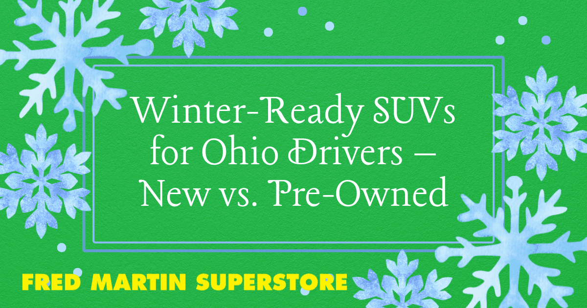 New and pre-owned CDJR SUVs at Fred Martin Superstore in Barberton OH