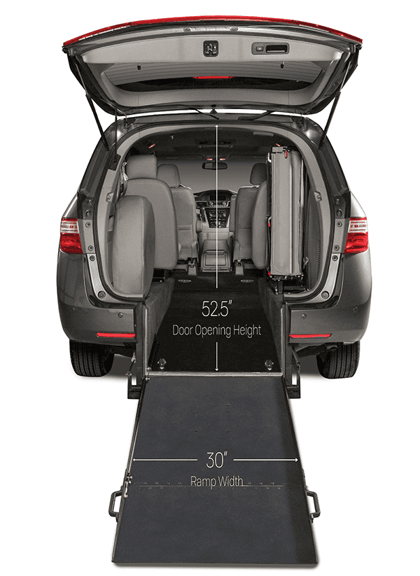Accessible Odyssey interior from the rear